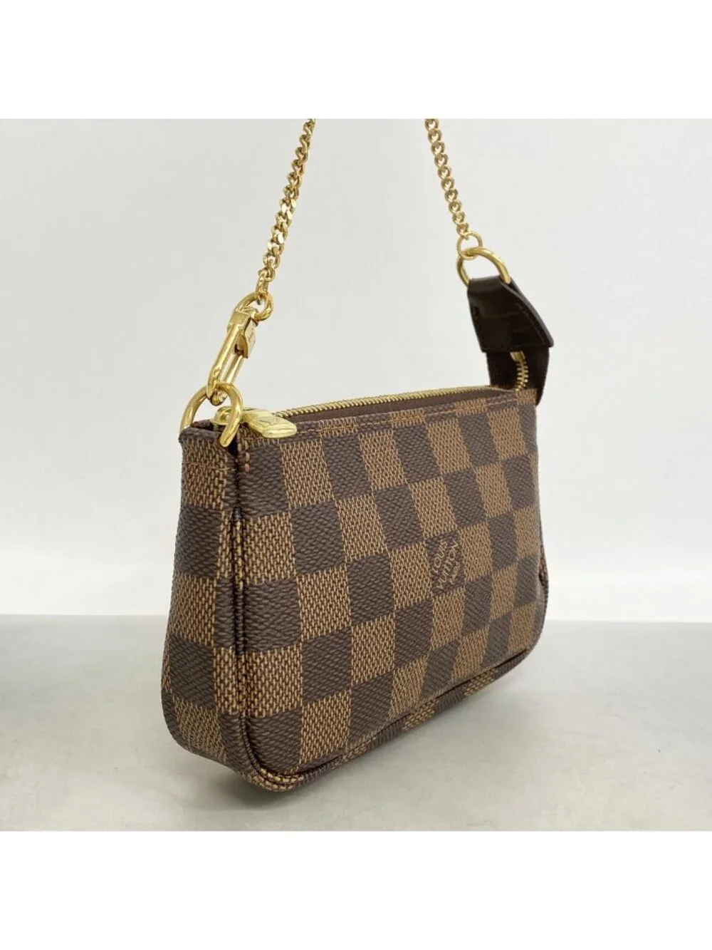 Louis Vuitton Pouch Damier Mini Pochette Accessoires Ebene